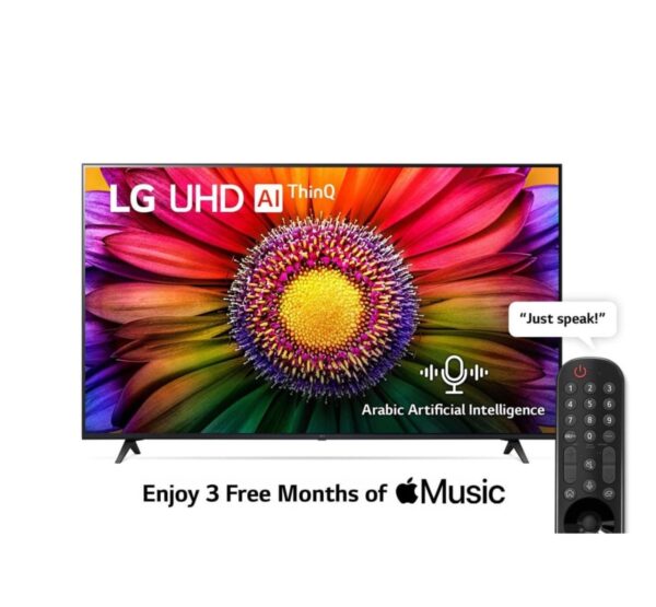 LG 55" 4K UHD Smart TV 55UR80 WebOs