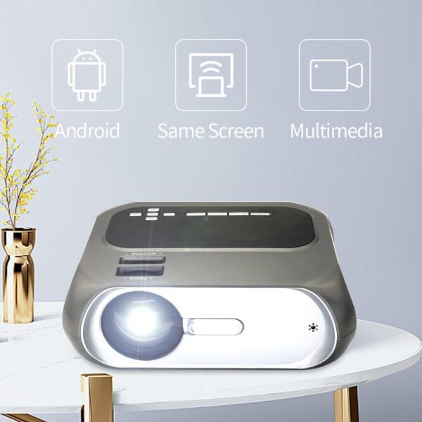 Borrego T7 Portable WiFi Smart Ultra Projector - Image 4