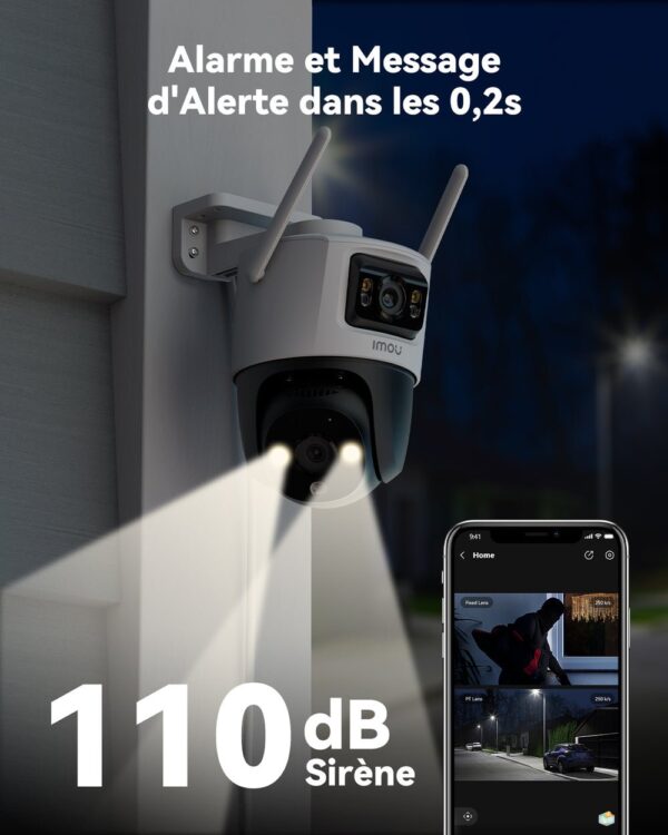 Imou 6MP Cruiser Dual Smart CCTV Security WiFi Camera for Home - Image 3
