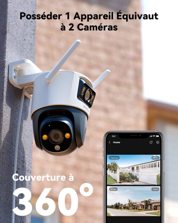 Imou 6MP Cruiser Dual Smart CCTV Security WiFi Camera for Home - Image 6