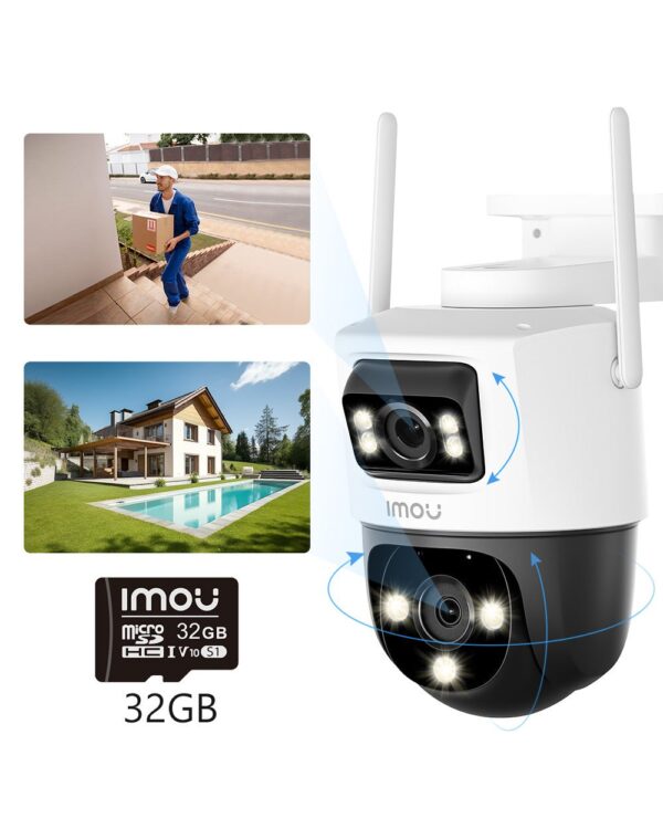 Imou 6MP Cruiser Dual Smart CCTV Security WiFi Camera for Home - Image 4