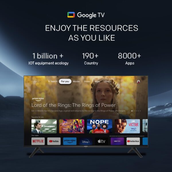 Skyworth 100" 4K QLED Google Smart Android TV - Image 2