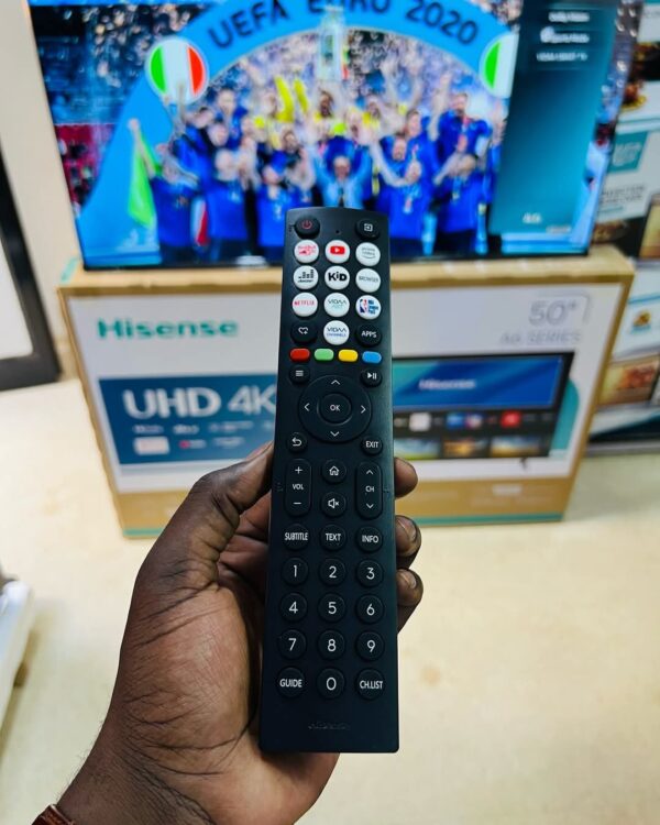 Hisense 50-inch 4K UHD Smart TV A6 Series, 50A6; Built-in Wi-Fi, HDR, Dolby Atmos, VIDAA, Bluetooth - Image 2