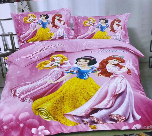 Kid's Character Duvets 4x6 1 Pillowcase, 1 Bedsheet, 1 Duvet