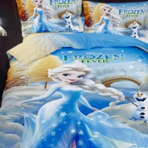 Frozen Fever Kid's Character Duvets 1 Pillowcase, 1 Bedsheet, 1 Duvet