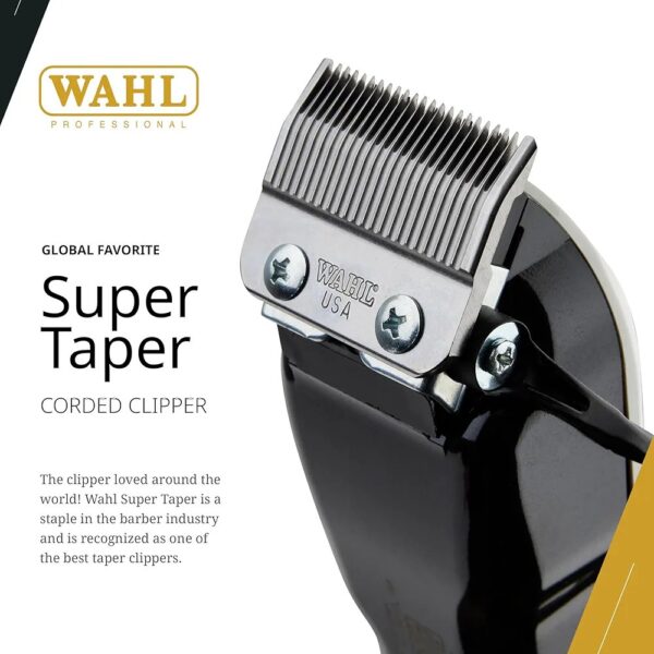 Wahl Professional Corded Super Taper Clipper - Image 6