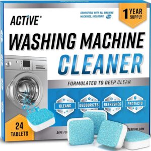 Washing Machine Cleaner Tablets 24 Pack
