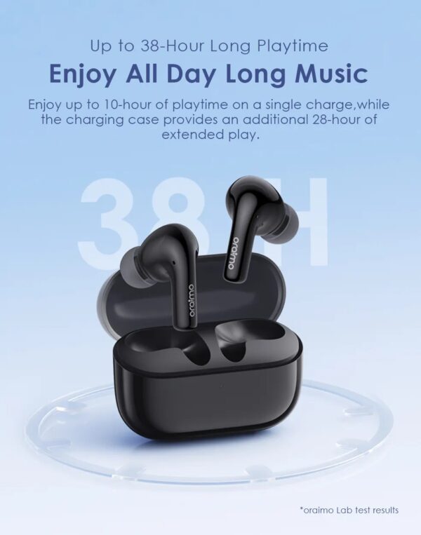 Oraimo SpaceBuds Z True Wireless Headsets with Active Noise Cancellation - Image 8