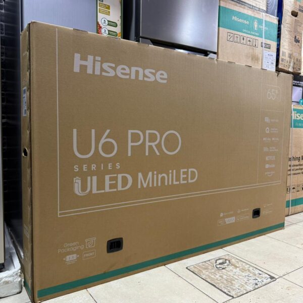 Hisense 65 Inch U6 Pro ULED Mini-LED Quantum Dot Smart TV - Image 2