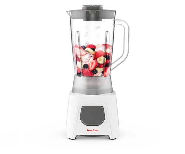 Moulinex Blendeo Blender With Grinder and Grater, 1.5L, 450W, White LM2B3126 - Image 2