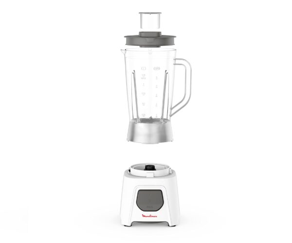 Moulinex Blendeo Blender With Grinder and Grater, 1.5L, 450W, White LM2B3126 - Image 4