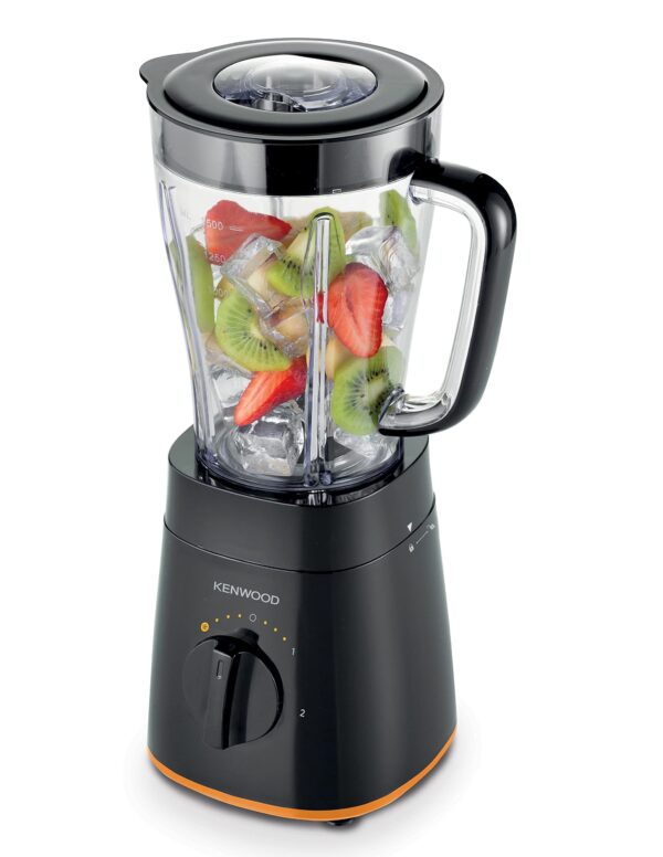 Kenwood Blender 500W Smoothie Blender/Smoothie Maker 1.5L With Multi Mill (Grinder/Chopper), Ice Crush Function Blp15.150Bk Black - Image 4