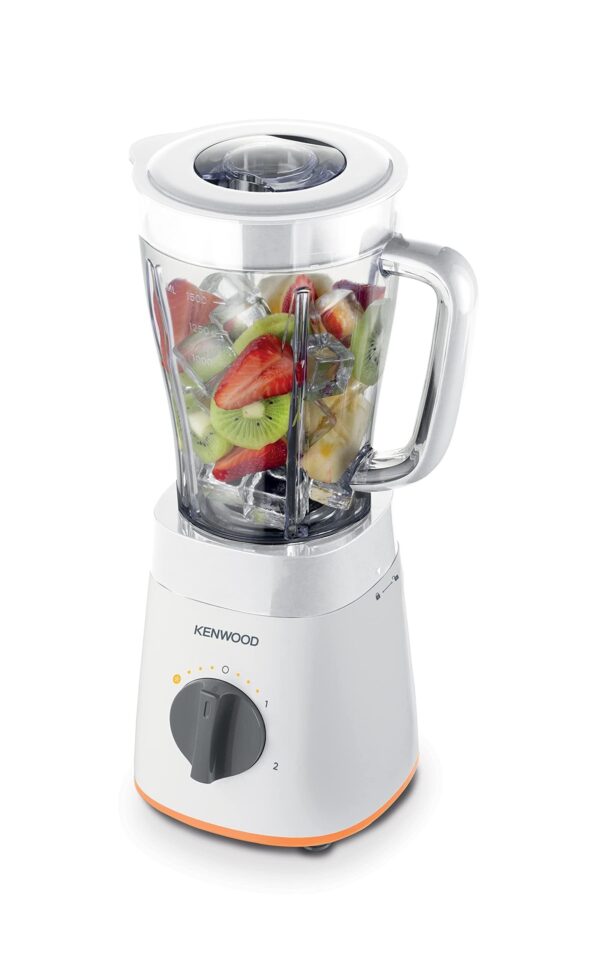 Kenwood Blender Smoothie Maker 500W 1.5L With Grinder Mill, Chopper Mill, Ice Crush Function Blp15.360Wh White - Image 4