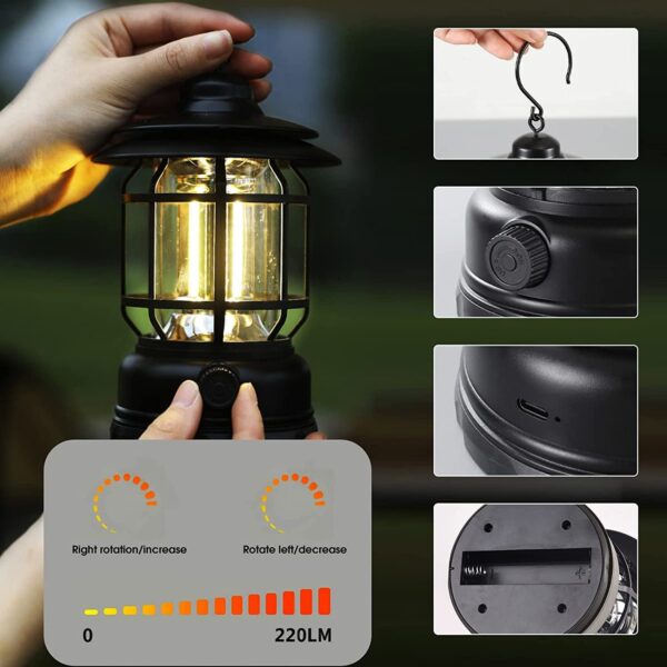 Rechargeable Camping Lamp - Image 2