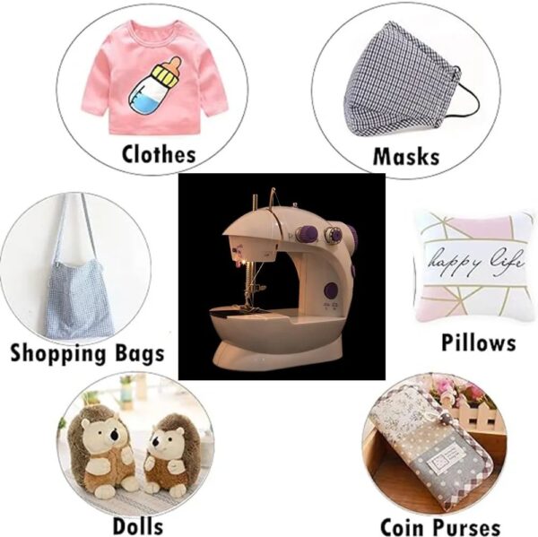 Portable Mini Electric Sewing Machine - Image 2