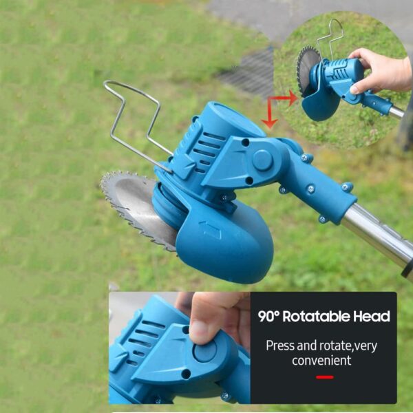 Lawn mower / Grass Slasher - High power with 2 Rechargeable Batteries - Image 2