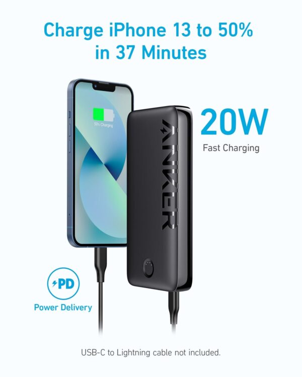 Anker 335 USB-C Power Bank 20000 mAh (PowerCore PIQ) - Image 4