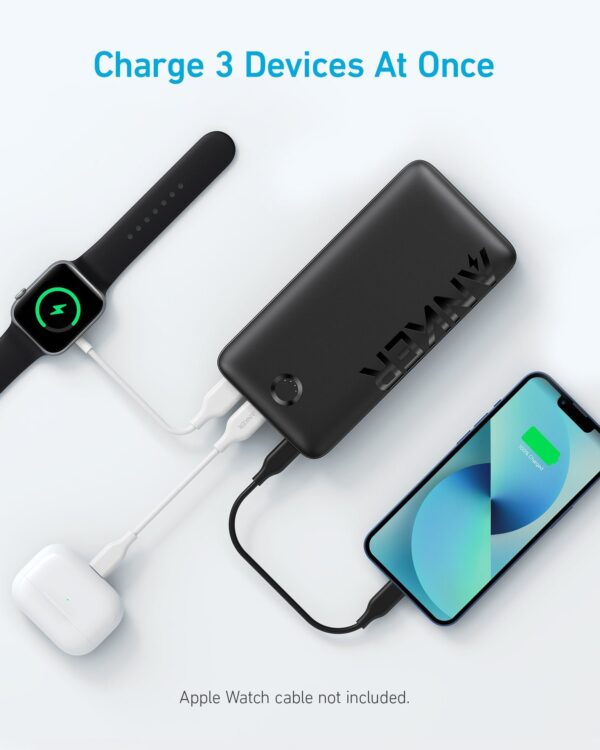Anker 335 USB-C Power Bank 20000 mAh (PowerCore PIQ) - Image 3