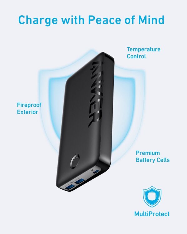 Anker 335 USB-C Power Bank 20000 mAh (PowerCore PIQ) - Image 5