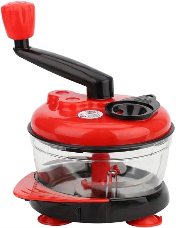 Vegetable Chopper Cutter Hand Crank Manual Food Processor 1.2L - Image 5