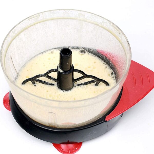Vegetable Chopper Cutter Hand Crank Manual Food Processor 1.2L - Image 4