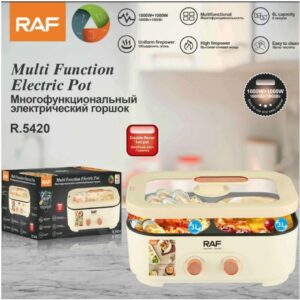 Raf Thermos Cooker 2000W with 6lt Capacity Brown R.5420