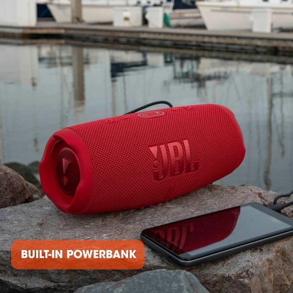 JBL Charge 5 Portable Bluetooth Speaker with in-built Power Bank 20Hrs Playtime - Image 4