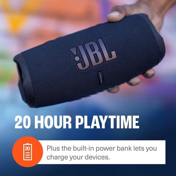 JBL Charge 5 Portable Bluetooth Speaker with in-built Power Bank 20Hrs Playtime - Image 5