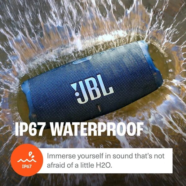 JBL Charge 5 Portable Bluetooth Speaker with in-built Power Bank 20Hrs Playtime - Image 3