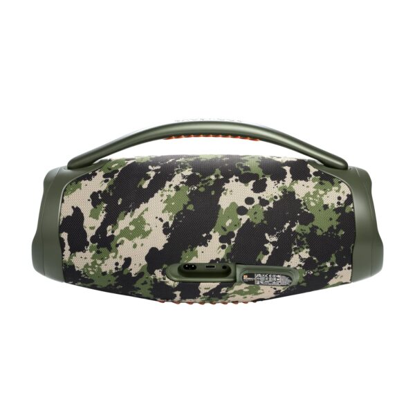 JBL Boombox 3 Portable Bluetooth Speaker with Massive Sound, Deepest Bass, IPX7 Waterproof, 24H Playtime, PartyBoost - Camouflage - Image 2