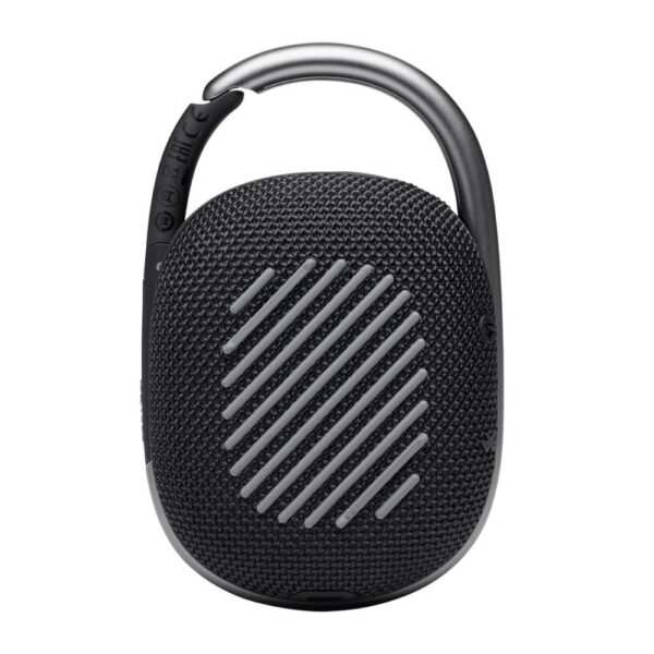 JBL Clip 4 - Portable Bluetooth speaker with a built-in battery, IP67 waterproof and dustproof, Compact size and great sound. - Black - Image 3