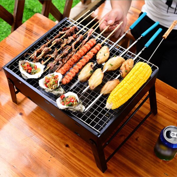 Portable Barbecue Charcoal Grill | Foldable | Lightweight