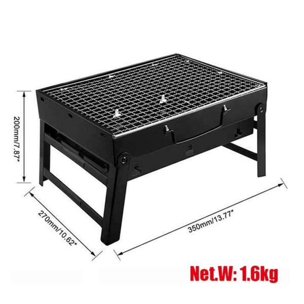 Portable Barbecue Charcoal Grill | Foldable | Lightweight - Image 6