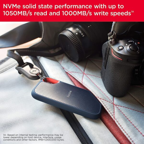 SanDisk 2TB Extreme Portable SSD Upto 1050MB/s - Image 4