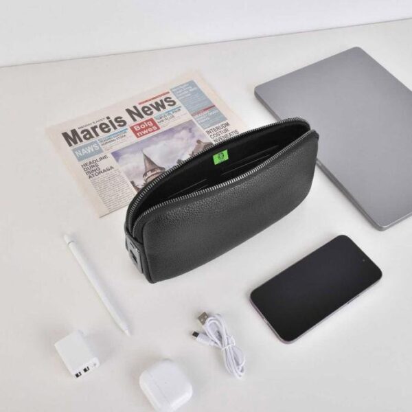 Green Lion Elegant Smart Security Pouch Bag with Fingerprint - Image 2