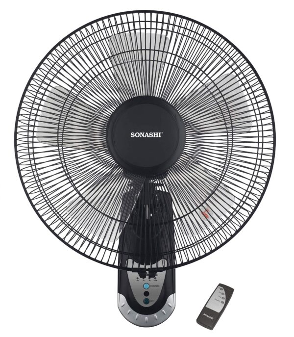 Sonashi 16" wall fan with remote control (model SF-3007WR)