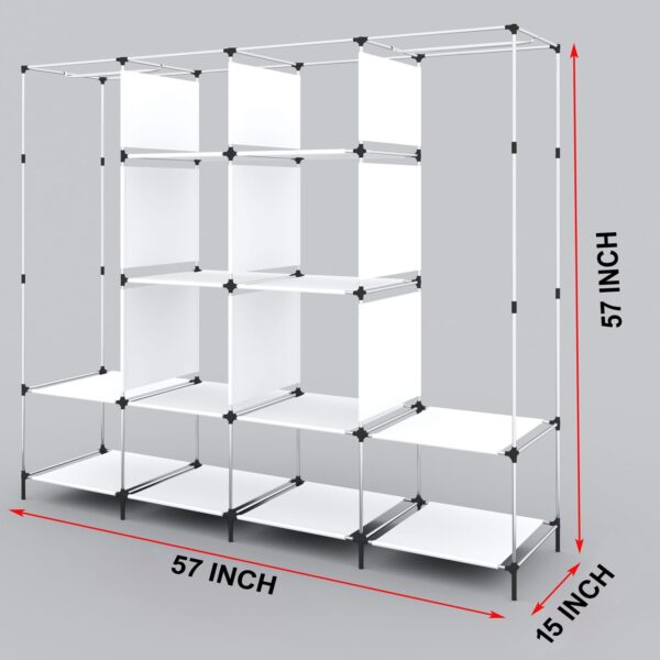 4 column metallic closet - Image 2