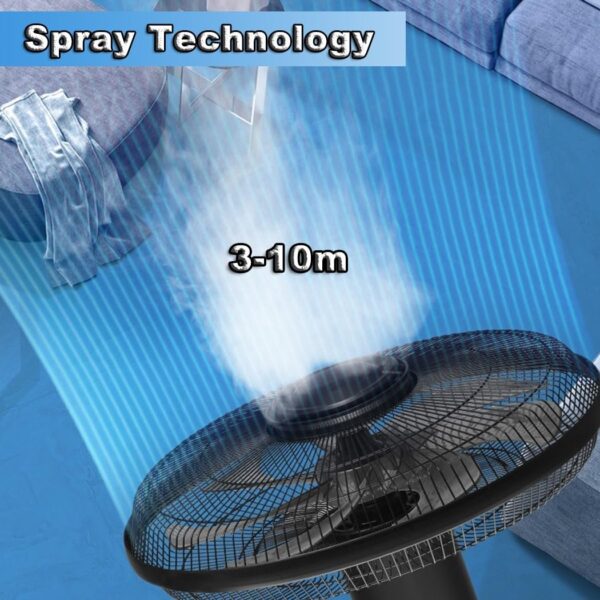 40cm Pedestal Mist fan - Image 7