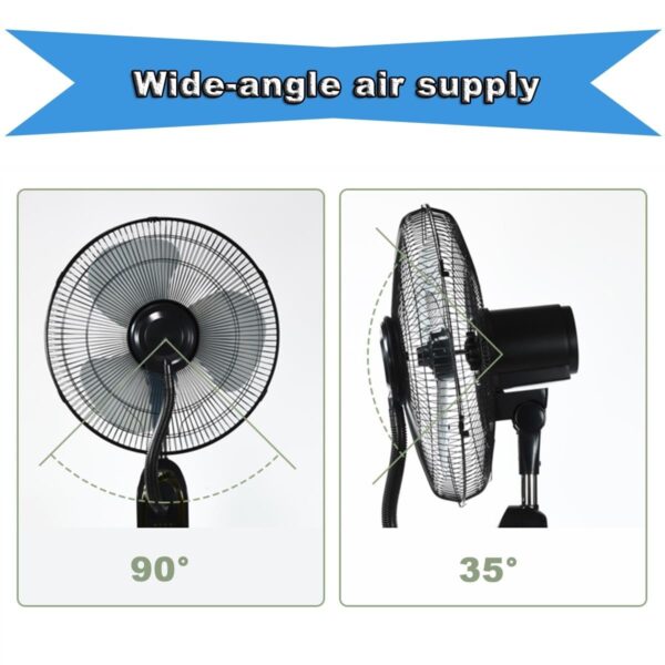 40cm Pedestal Mist fan - Image 5