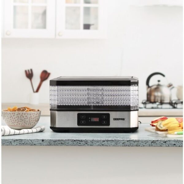 Geepas Digital Food Dehydrator GFD63013N - Image 4