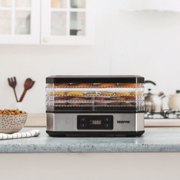 Geepas Digital Food Dehydrator GFD63013N - Image 3