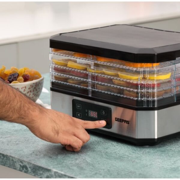 Geepas Digital Food Dehydrator GFD63013N - Image 5