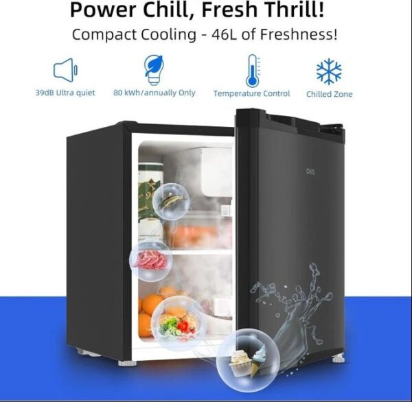 CHIQ 60L Single Door Defrost Refrigerator | CSR60DSK3 (3YRs WRTY) - Image 4