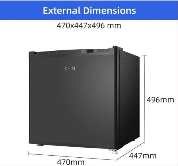 CHIQ 60L Single Door Defrost Refrigerator | CSR60DSK3 (3YRs WRTY) - Image 3
