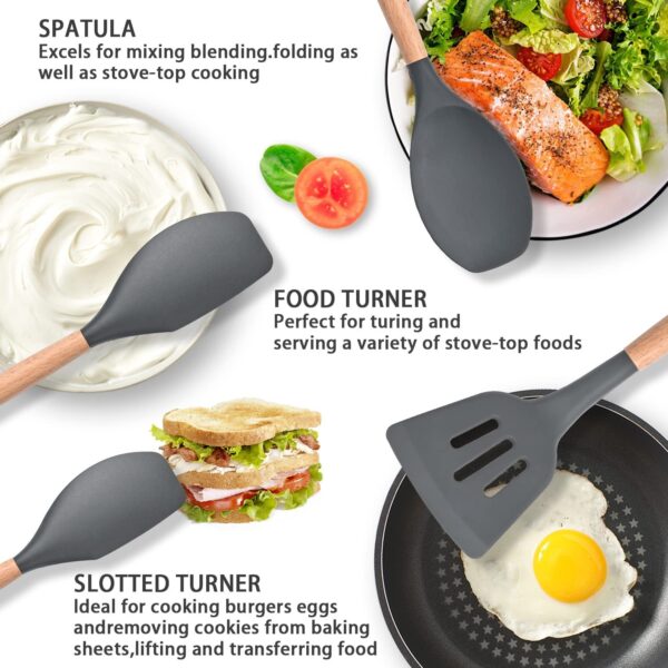 12pc Kitchen Cookware Utensil Set - Image 3