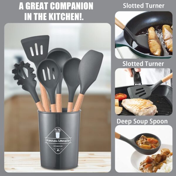 12pc Kitchen Cookware Utensil Set - Image 2
