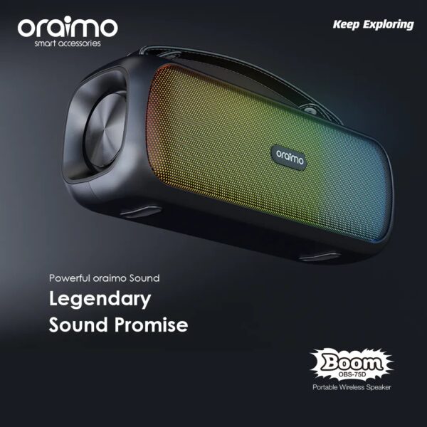 Oraimo Boom Go Bluetooth Wireless Speaker - Image 8