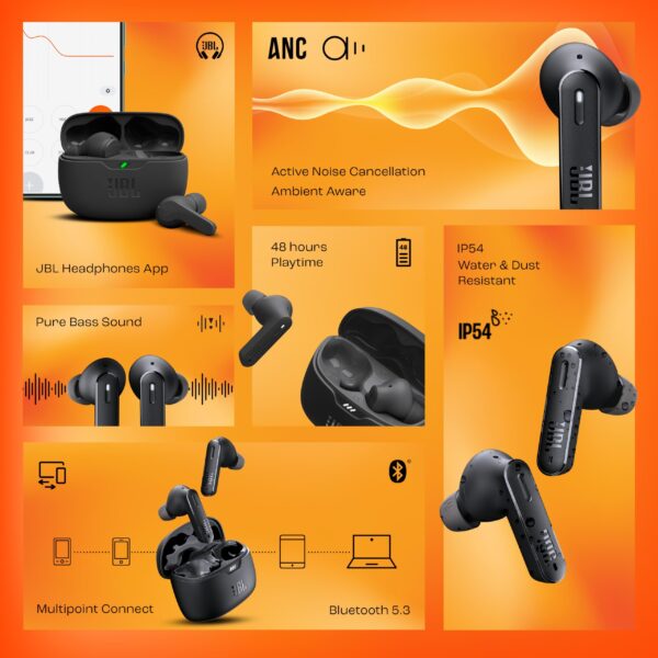 JBL Tune 245NC, true wireless noise-canceling earbuds - Image 5