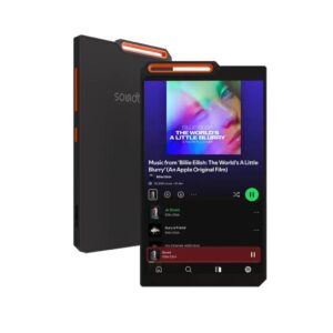 Porodo Pod Pro Android Music Player with Earphones 4inch Screen, 16GB storage
