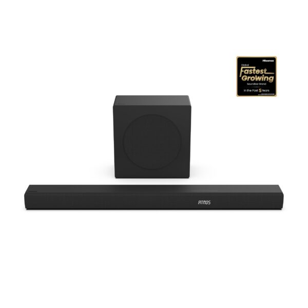 Hisense 3.1Ch Soundbar AX3100Q 6 .5" wireless subwoofer 500W